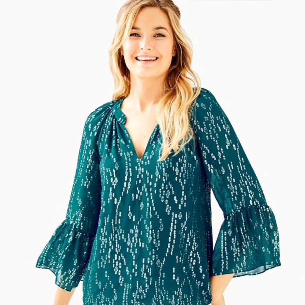 Lilly Pulitzer Matilda Silk Top